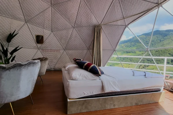 4D3N Kundasang Glamping and Island Tour — Stunning Highlands, Hot Springs & Beach Escapes