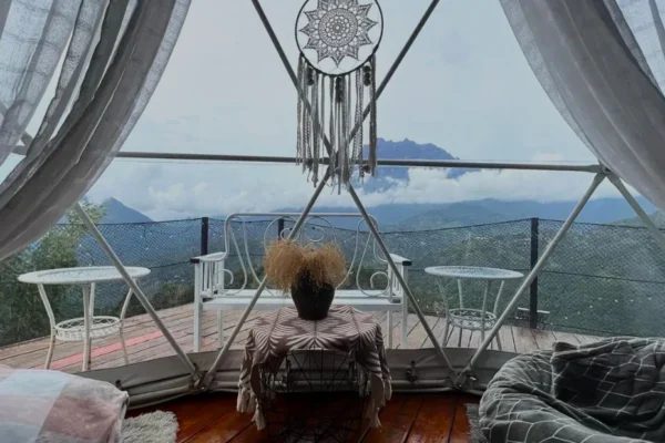 4D3N Kundasang Glamping and Island Tour — Stunning Highlands, Hot Springs & Beach Escapes