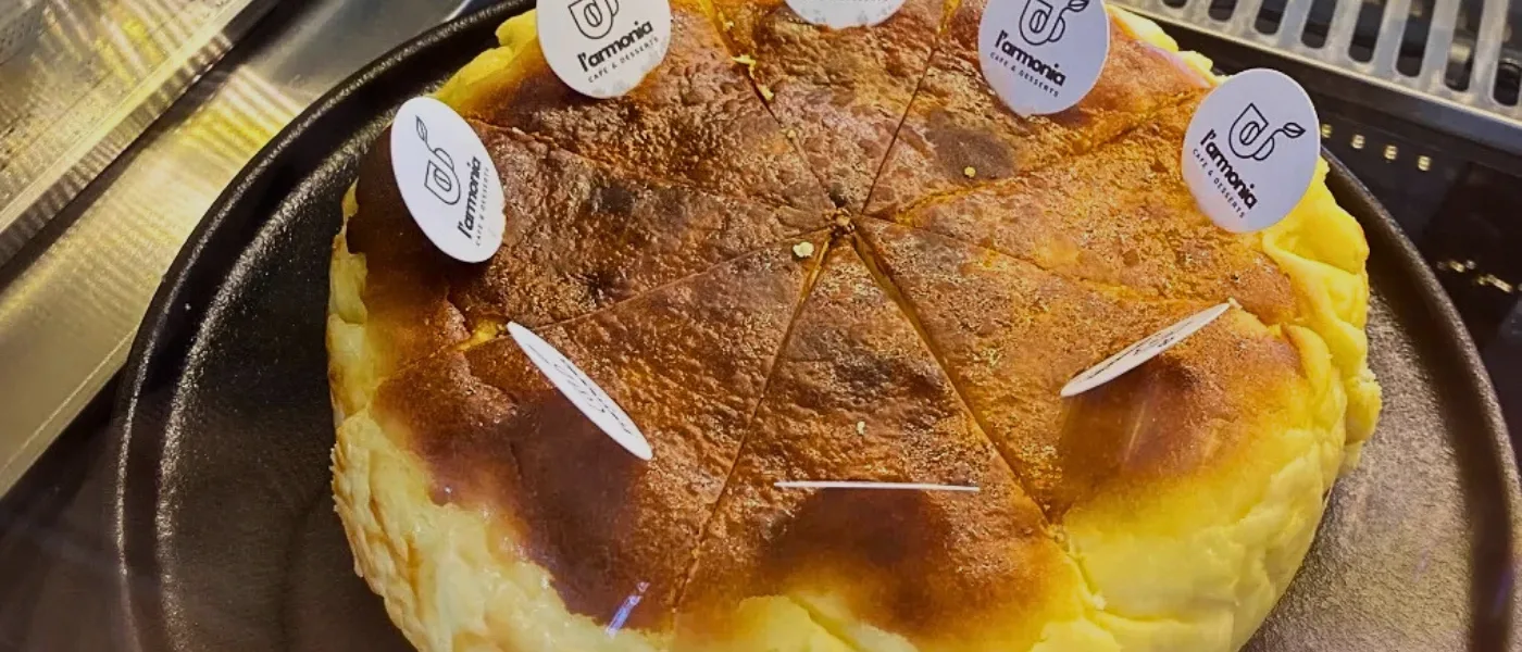 Cheesecake at L’armonia Cafe & Desserts