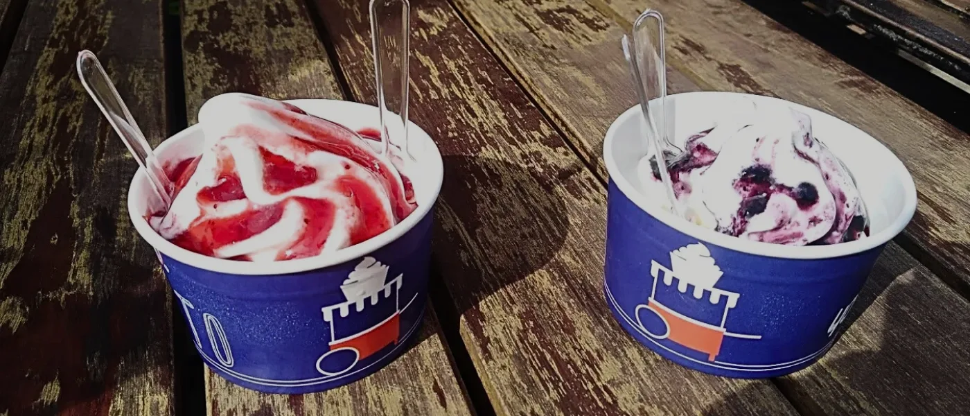 oft-serve ice cream and fresh yogurt served at Desa Dairy Farm Kundasang
