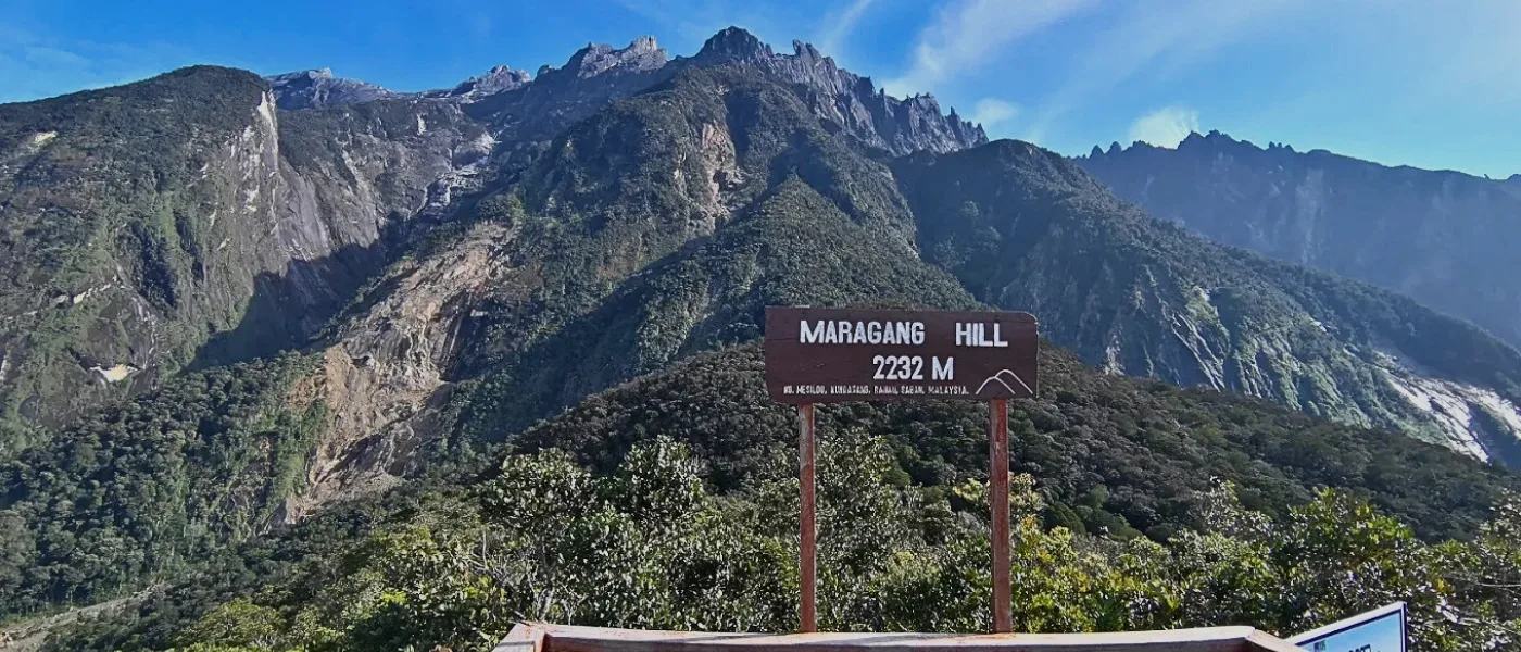 Stunning panoramic mountain views captured from Maragang Hill, a perfect spot for photography.