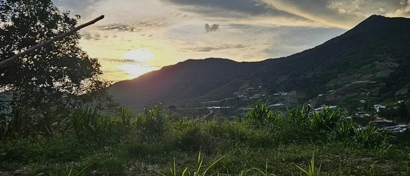 Sunrise view from Sosodikon Hill